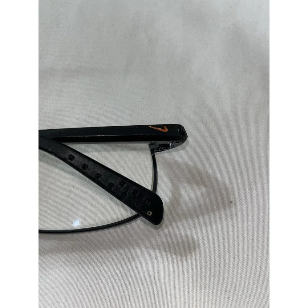 Nike Eyeglasses Frames Only, NIKE 6034 001, 55-16-140, Gray/Black, Titanium
